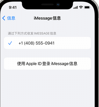 五河apple维修iPhone上无法正常发送iMessage信息 